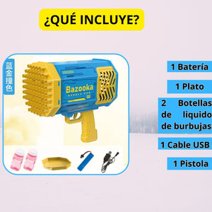 BAZOOKA DE BURBUJAS